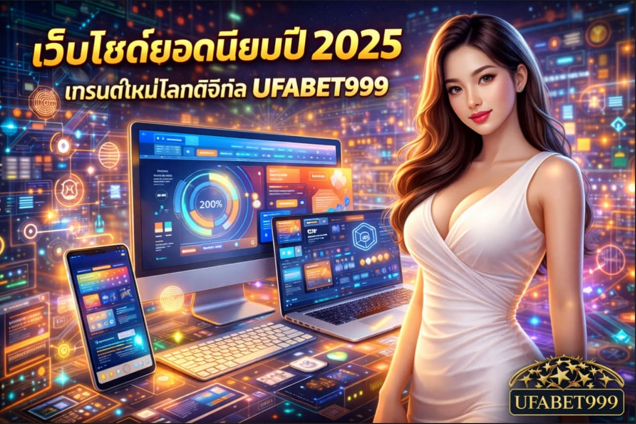 เว็บไซต์ยอดนิยมปี 2025 เทรนด์ใหม่โลกดิจิทัล UFABET999